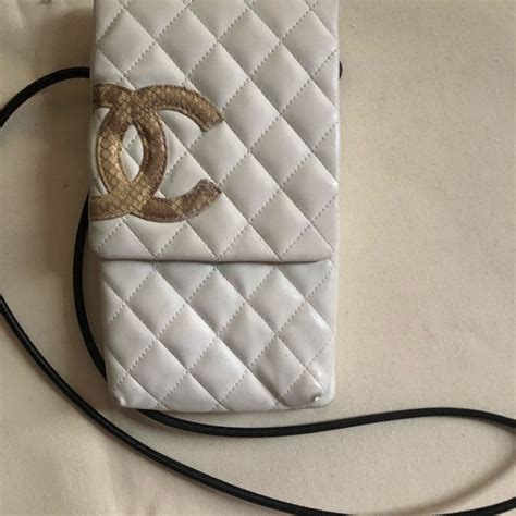 Chanel cambon python bag